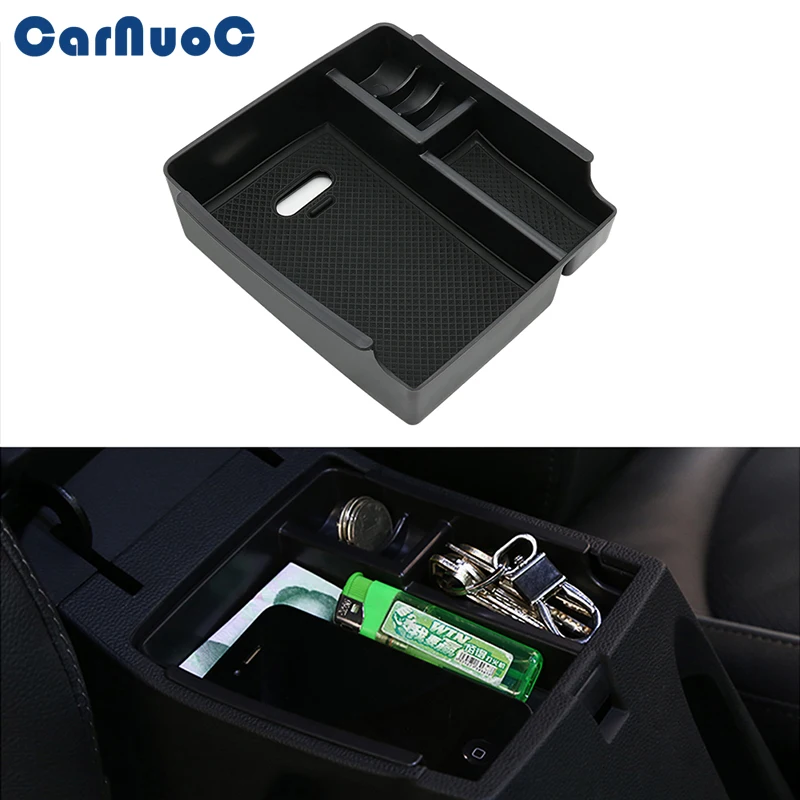 

Car Center Console Armrest Storage Box Front Doors Interior Container Box Storage FOR Hyundai IX25 Creta 2015-2018