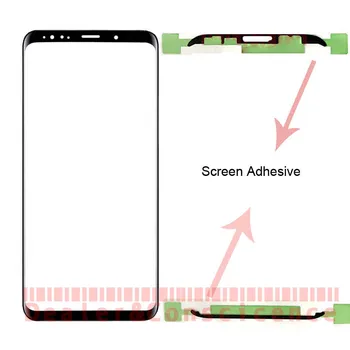 

10PCS (Checked) For Samsung Galaxy S9 G960 G960F S9+ Plus G965 G965F Front Glass Lens Touch Screen Outer Panel+Adhesive