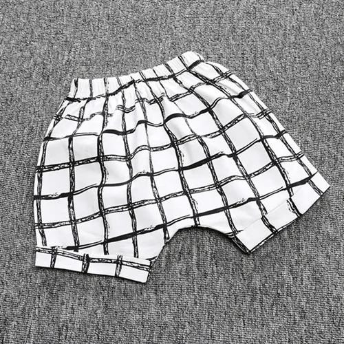 Летние хлопковые шорты для детей от 1 до 4 лет Пляжные штаны для маленьких мальчиков и девочек мягкие удобные повседневные шорты-шаровары для малышей Размер 70-110 - Цвет: Model 15