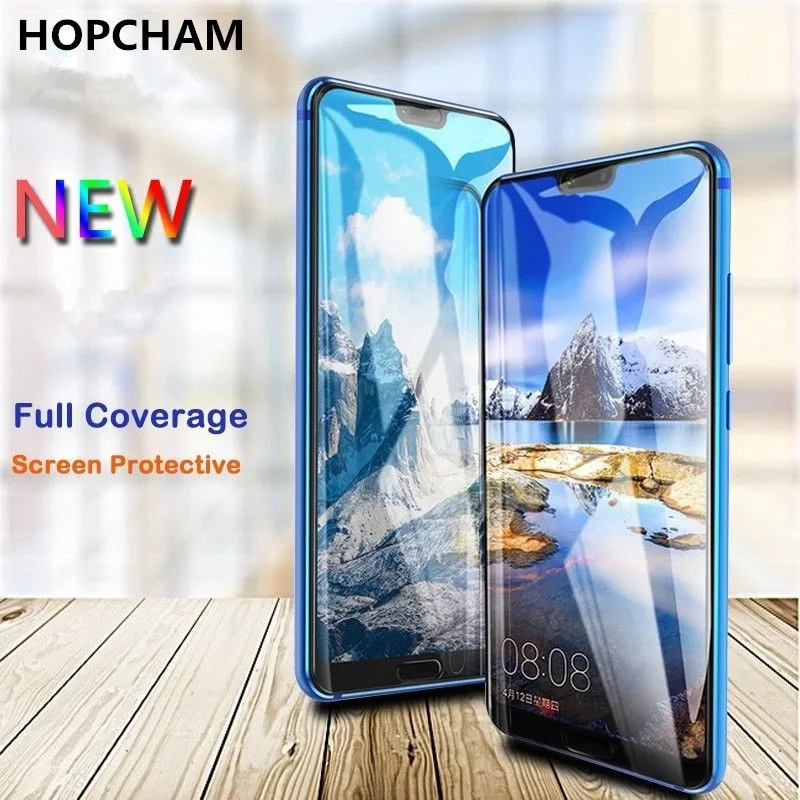 HOPCHAM 3D полное покрытие закаленное стекло для Huawei Honor 9 Lite V10 V9 Play экран Защитная