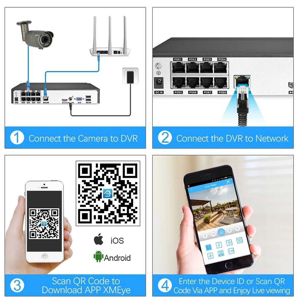 MISECU 2MP CCTV камера система 8CH POE NVR 1080P 2,8-12 мм ручной объектив 3000TVL POE ip-камера Водонепроницаемый комплект видеонаблюдения