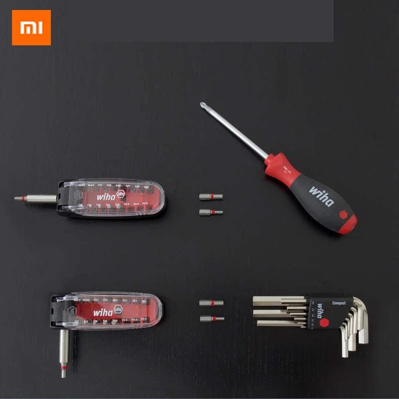 

Xiaomi Wiha Screwdriver Crocodile Mouth Bit Black 17pcs/set Ingeniously Plug And Play For A Variety Of Occasions Smart Home