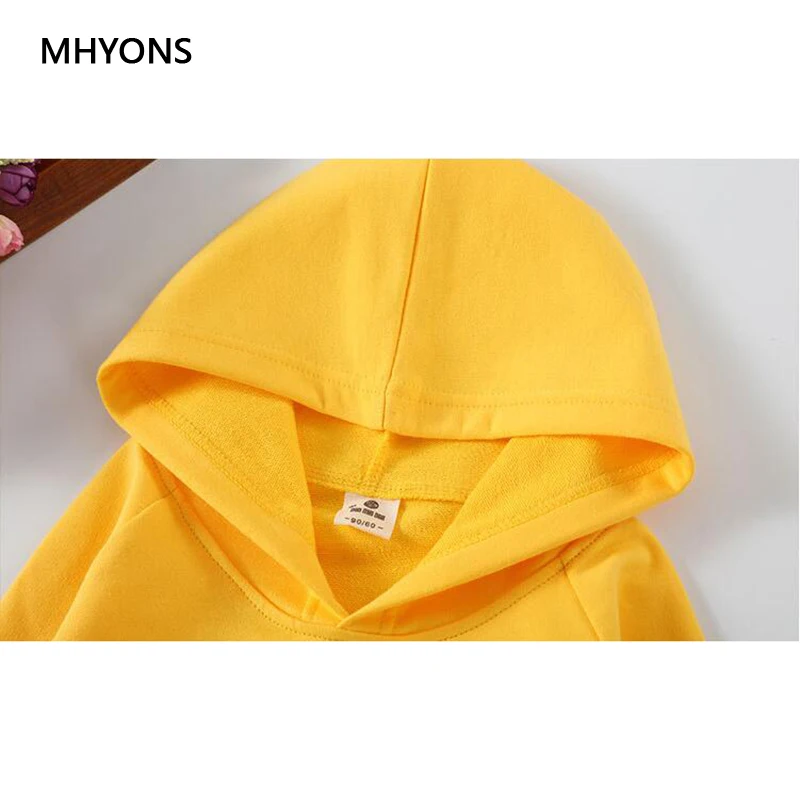 Новинка 2019 года детские толстовки MHYONS на весну и осень теплый свитер с длинным