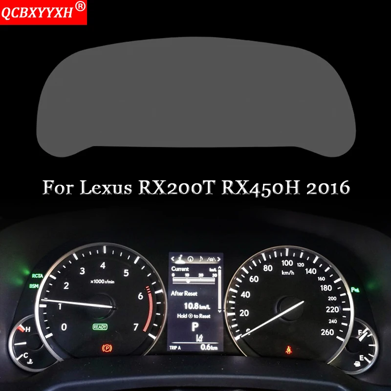 

Car Styling Car Dashboard Paint Protective Film Stickers Light Transmitting Automobiles Accessories For Lexus RX200T RX450H 2016