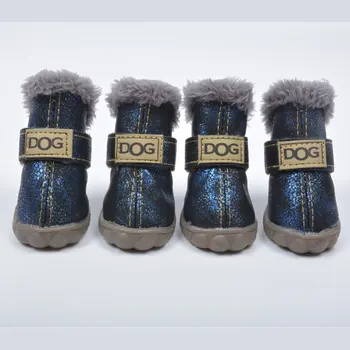 

Winter Pet Dog Shoes Waterproof 4Pcs/Set Small Middle Dog's Boots Non Slip XS -XL for ChiHuaHua Pet Product