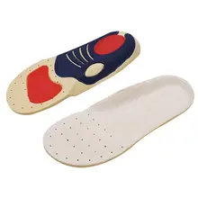 1 Pair Kids Shoe Pad Sports EVA Soybean Fiber Children Feet Care Nursing Cushion Exercise Orthopedic Protection Forefoot Heel