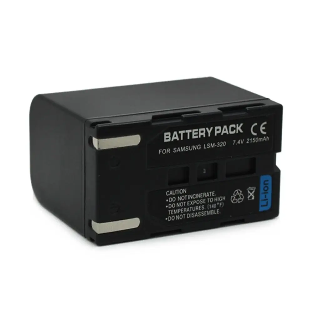 

WHCYonline 2150mAh LSM-320 SB-LSM320 LSM320 Camera Battery For SAMSUNG SC-D263 SC-D351 SCD353 SCD362 SCD363 SCD364 SCD365 SCD366