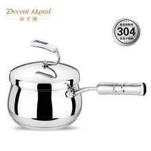 Цена по прейскуранту завода приличная moral Inston нержавеющая сталь укупоренный запас двухслойный суповый горшок 16 см Емкость для молока 304 пищевой