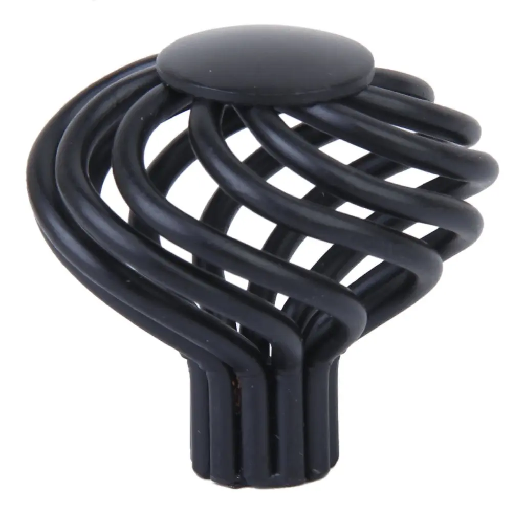 

DHDL-1 x Spiral Cage Design Cabinet/Cupboard/Wardrobe Handle---Black