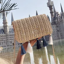 2018 Vintage Casual Woman Straw Crossbody Bag Ladies Small Shoulder Tassel Summer Beach Bag Flap Pu Leather Rattan Bag for Women 2018 Vintage Casual Woman Straw Crossbody Bag Ladies Small Shoulder Tassel Summer Beach Bag Flap Pu Leather Rattan Bag for Women