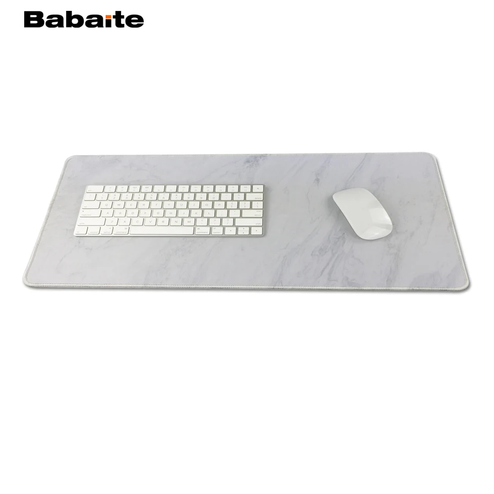 Babaite красочные белый мрамор особенности символов дизайн скорость управление игровой поверхности Мышь Pad Компьютер тетрадь коврик для мыши