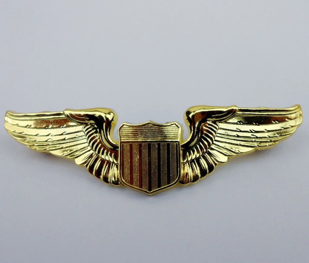 Military Lapel Pin US NAVY PILOT WINGS BADGE US MILITARY AVIATOR BADGE PIN INSIGNIA