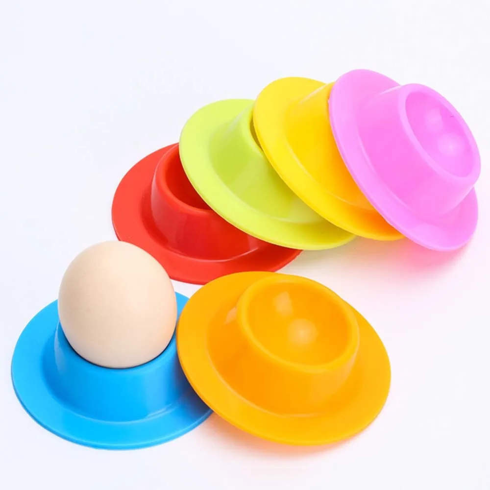 

Meijuner Egg Holder Cup Anti-fall Ilicone Egg Tray Egg Tools Silicone Egg Storage Box Kitchen Tools For Home Restaurant Decor