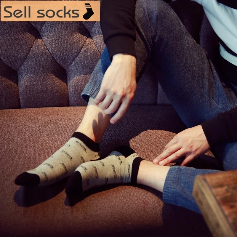 

Clearance! new summer Glasses designs man Casual ankle cotton socks men boat sock slippers harajuku EUR39-44
