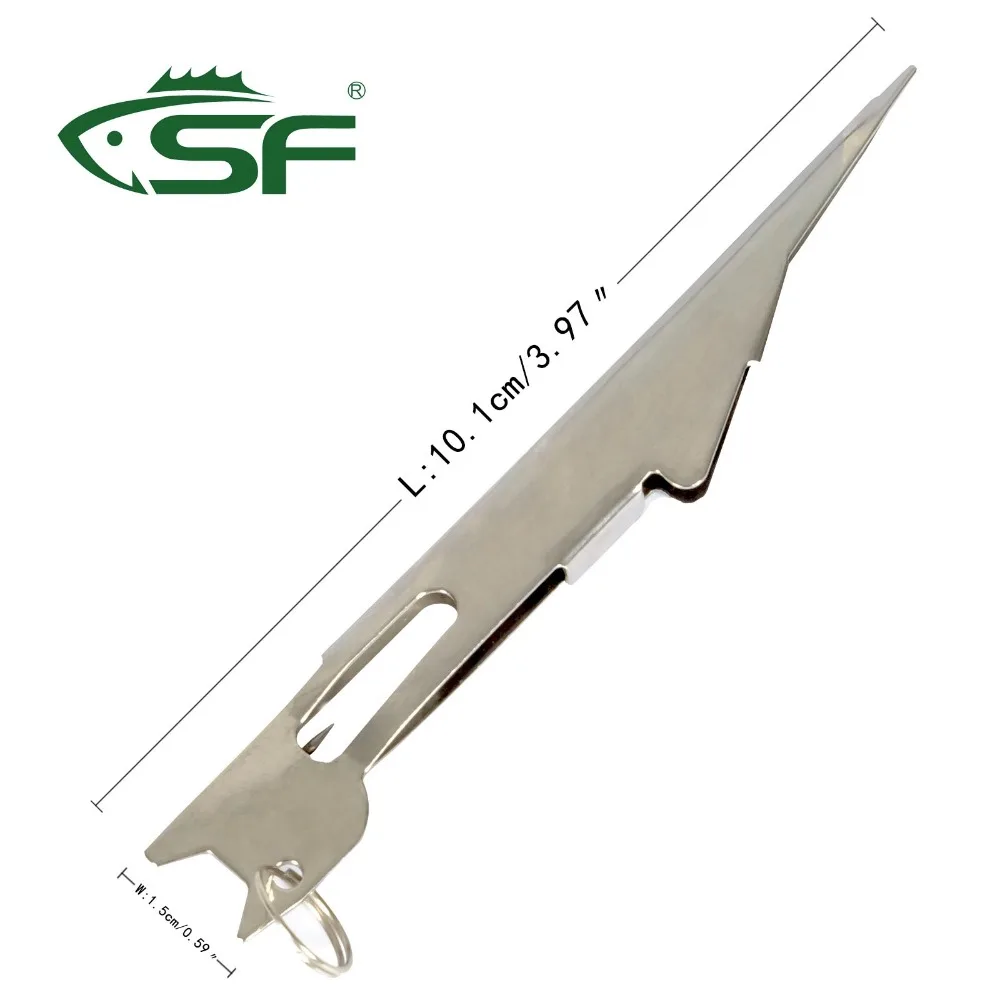 

SF Knot Tying Tool Tyer Tie Fly Fishing Line Fast with Instructions Stream Side