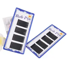 120 шт./упак. 4 см Заколки для волос Для женщин Шпильки Невидимый прямые Волнистые ручки Парикмахерская заколка для волос, заколка для волос аксессуары для волос