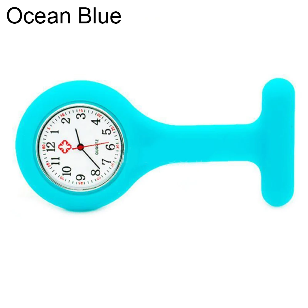 2018 Popular Brand Luxury Silicone Nurse Watch Brooch Fob Pocket Tunic Quartz Movement Watch Watches 3