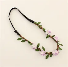Fashion tiara noiva hair accessories tiara For Women Bridal Bohemia Beach Flower Hair bands Bijoux Jewelry accesorio para pelo