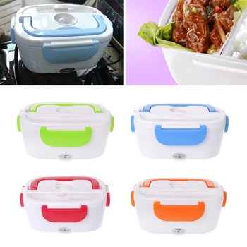 

Free delivery Electric food heating lunch box Car Lunch box Bento Box Portable Dinner box 12V
