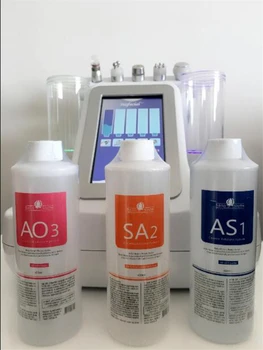 

3 Bottles Aqua Peel Solution Water Jet Cleaning Solution For Moisturize Face