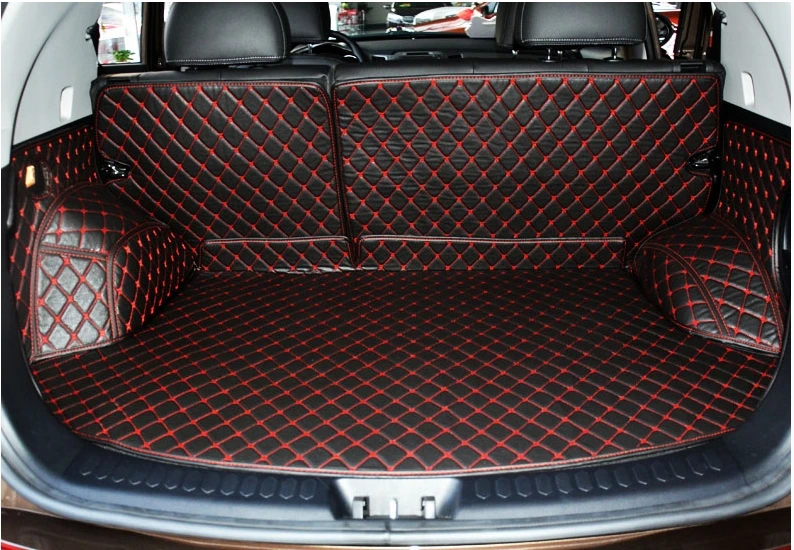 

Good carpets! Special trunk mats for KIA Sportage 2015-2010 waterproof boot mats cargo liner mat for Sportage 2014,Free shipping