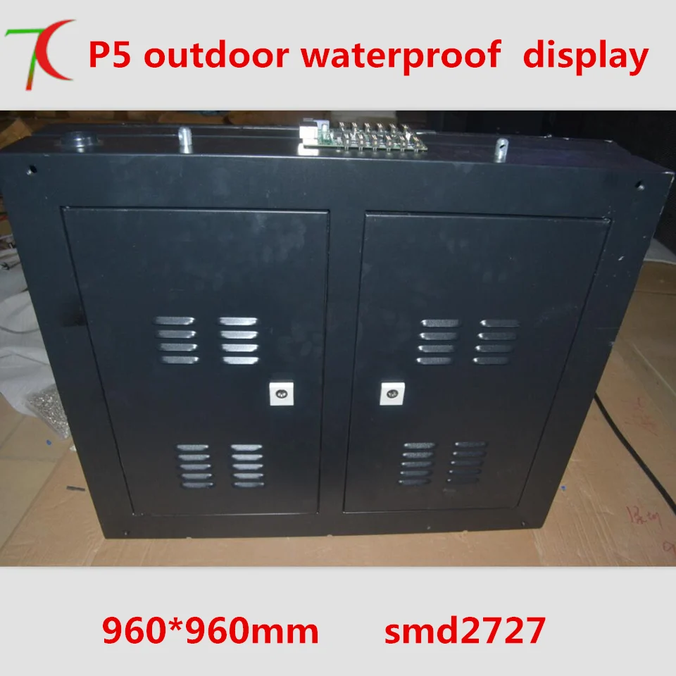 

P5 outdoor 960*960mm waterproof full color cabinet display