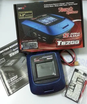 

SKYRC T6200 Professional Balance Charger/ Discharger Battery Meter/ Motor RPM Tester/ Servo Tester