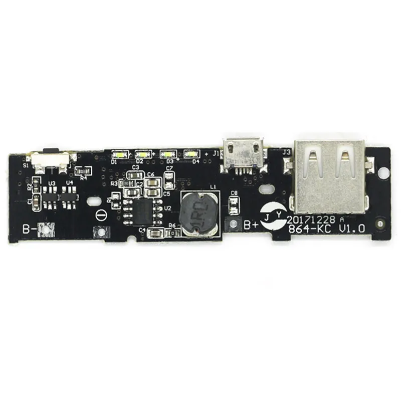 

5V 2A Power Bank Charger Boost Board Step Up Power Supply 18650 Lipo Lithium Battery Charging Circuit Module Electronics Diy kit