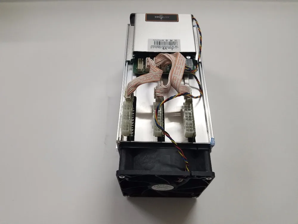 2 предмета AntMiner V9 4 T 4th/s с BITMAIN PSU Биткойн Майнер Asic шахтер Btc BCH Майнер лучше чем AntMiner S5 S7 S9 S9i T9