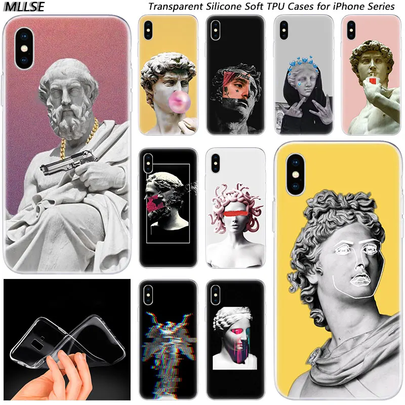 Модный силиконовый чехол для Apple IPhone 11 Pro XS Max X XR 7 8 6 6s Plus 5S SE мягкие чехлы из