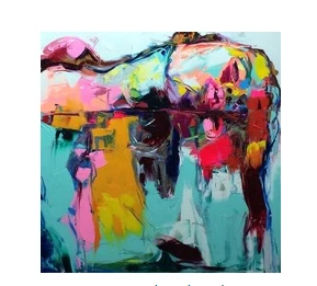 

Handmade Oil Painting Pop Art Nielly Francoise Lady Face Modern Abstract 100% On Canvas No Frame Sleeping Beauty Girl Painting