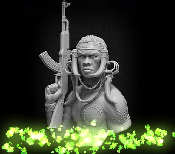 1/10 Бюст Смола фигурка комплект нераскрашенный без рисунка BUST169|Наборы для сборки