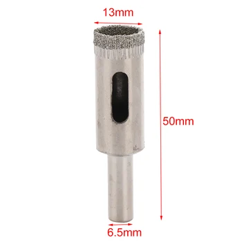 

13mm Diamond Coated Core Hole Saw Drill Bit For Tile Glass For Tile Ceramic Glass 1pc
