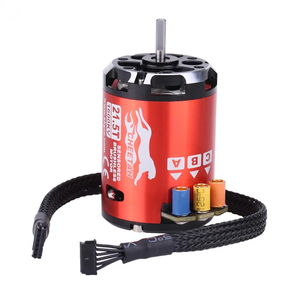 1600KV 21.5T 2 Poles Sensored Brushless Motor+ 60A Electronic Speed