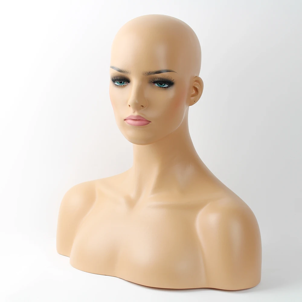 Female Mannequin Head long-necked Bust Wig Hat Jewelry Display #MZ-NO.51 