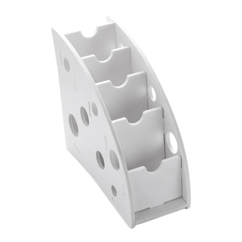 DIY مكتب تحكم عن بعد صندوق تخزين حامل التلفزيون Dvd Vcr خطوة حامل هاتف المحمول حامل منظم قرطاسية