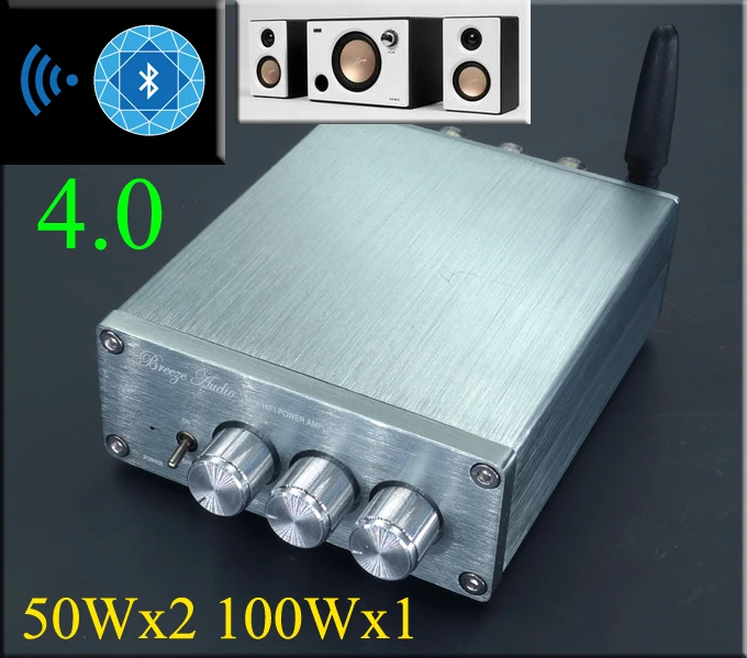 

BL20A DC15V 50Wx2+100wx1 amplifier TPA3116 Hifi 2.1 Bluetooth CSR8630 4.0 Digital Audio Power Amplifier Subwoofer Mini Home AMP