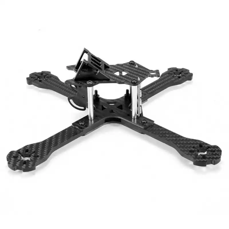 Оригинальный Realacc Lion210 210 мм углеродного волокна 4 Arm FPV Racing X Frame w/5 V & 12V PDB задний