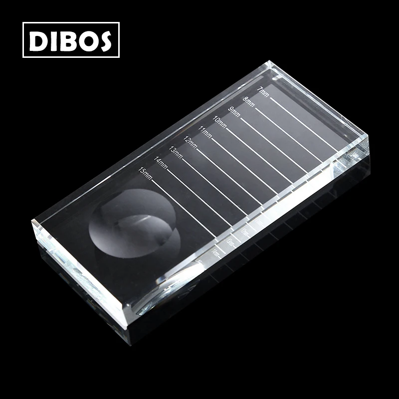 

Dibos lashes extension kit Glue Table Top Eyelash Extension Tool Jade Stone Crystal Eyelash Glue Holder Adhesive Glass Crystal