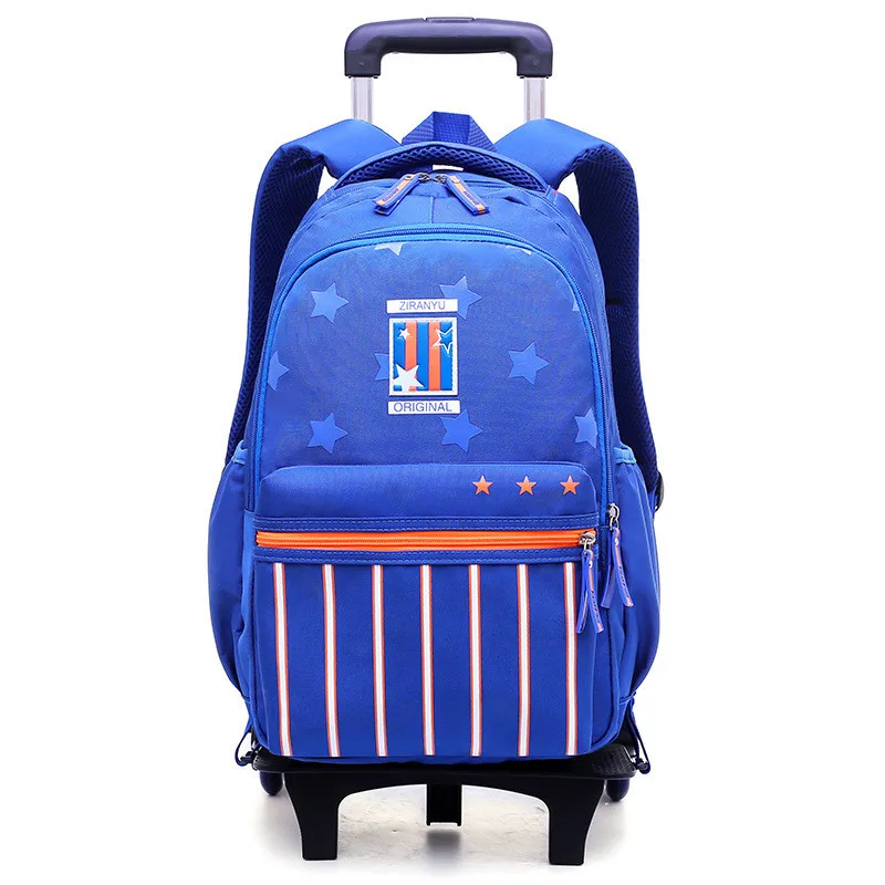 

Wheeled Bag School Bag School Backpack For Girls/boys 2/6 Wheels Trolley School Bags Kid Luggage Wheeled Backpack