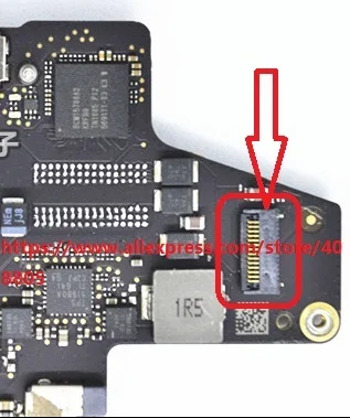 2 шт-50 шт левый/правый динамик разъем для MACBOOK PRO 13 &quotA1708 2016 2017 14PIN fpc клип логическая