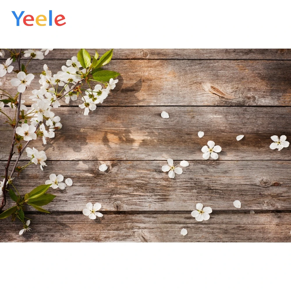 

Yeele Wooden Board Backdrops Baby Cake Food Portrait Photography Background Custom Photographic Backdrop For Photo Studio