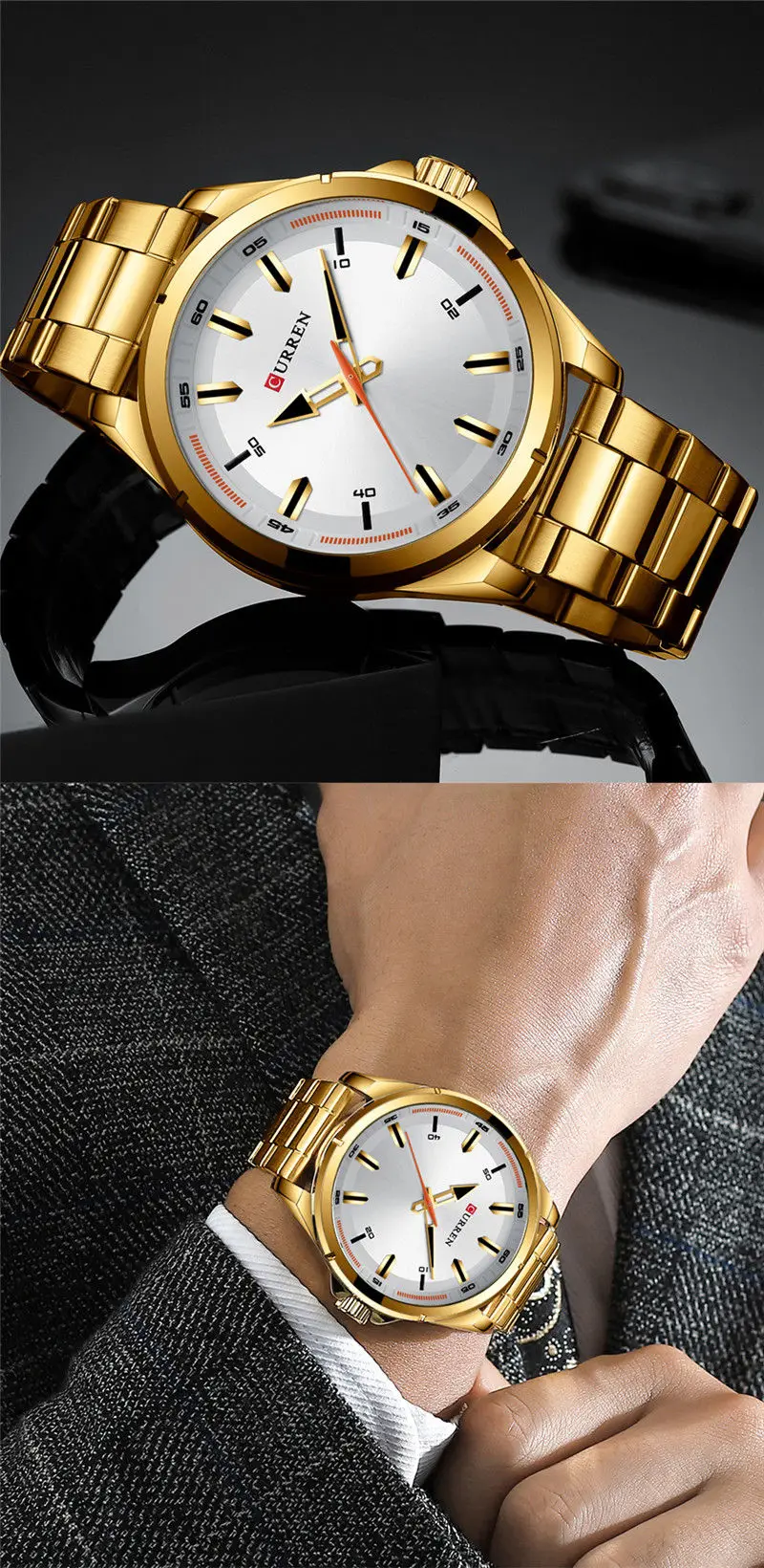 Мужские часы Curren лучший бренд класса люкс водостойкий военный армейский мужской часы спортивные из нержавеющей стали наручные часы relogio masculino 8320