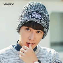 10 видов стилей Марка вязать Для мужчин зимние Skullies шапки шапка капот зимние Шапки для Для мужчин Для женщин шапочка Мех животных Теплые Мешковатые шерстяная вязаная шапка