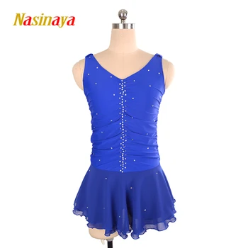 

Nasinaya Figure Skating Dress Customized Competition Ice Skating Skirt for Girl Women Kids Patinaje Gymnastics Performance 191