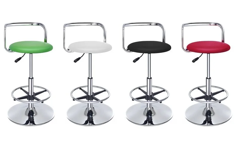 Southeast Asia fashion bar chair Stainless steel backrest coffee stool free shipping