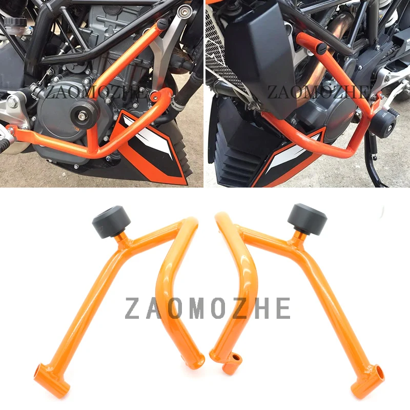 

Motorcycle Crash Bar Frame Engine Protection Guard Bumper For KTM duke 125 200 Bumper engine 2013 2014 2015 2016