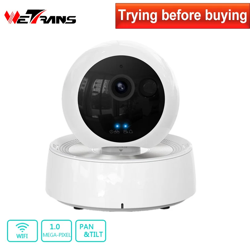 Pan Tilt Wifi IP Camera Robot 720P HD Onvif Plug Play 10m IR Night Vision P2P Baby Monitor Home Security Alarm System Wireless wanscam hw0021 hd 720p wireless wifi ip camera baby monitor ir night vision built in mic pan tilt for android
