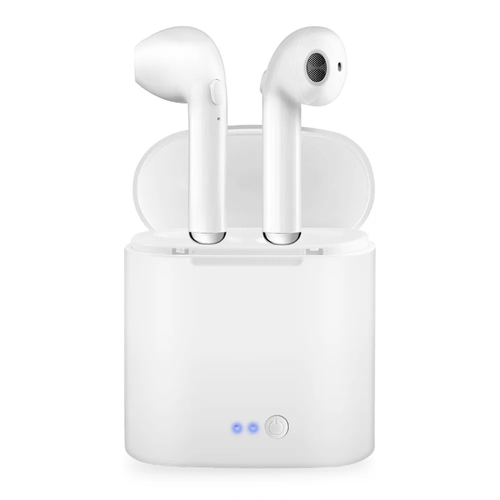 

i7 i7S Wireless Bluetooth Earphone With Charging Box Stereo True Earbud Headset Earpiece for iphone Android air pods