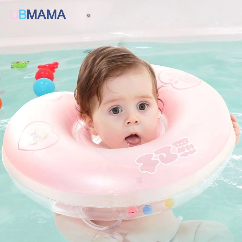 High quality safety frosted soft capsule baby preschool children swimming bath the baby neck